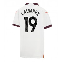 Manchester City Julian Alvarez #19 Auswärtstrikot 2023-24 Kurzarm